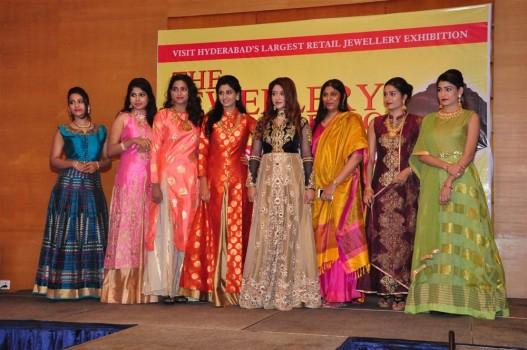 UE The Jewellery Expo set to dazzle from 9th to 11th September in style at Taj Krishna and leads its position as the largest jewellery shopping festival of Hyderabad. Celebs like Payal Ghosh, Actress Bhanu Priya, Actress Shamili, Nikhitha Sony, Aanya, Preethi and others graced the event.