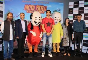 Sushant Singh Rajput,Motu Patlu - King Of Kings,Motu Patlu - King Of Kings trailer,Motu Patlu,Motu Patlu trailer,Motu Patlu trailer launch,Motu Patlu trailer launch pics,Motu Patlu trailer launch images,Motu Patlu trailer launch photos,Motu Patlu trailer