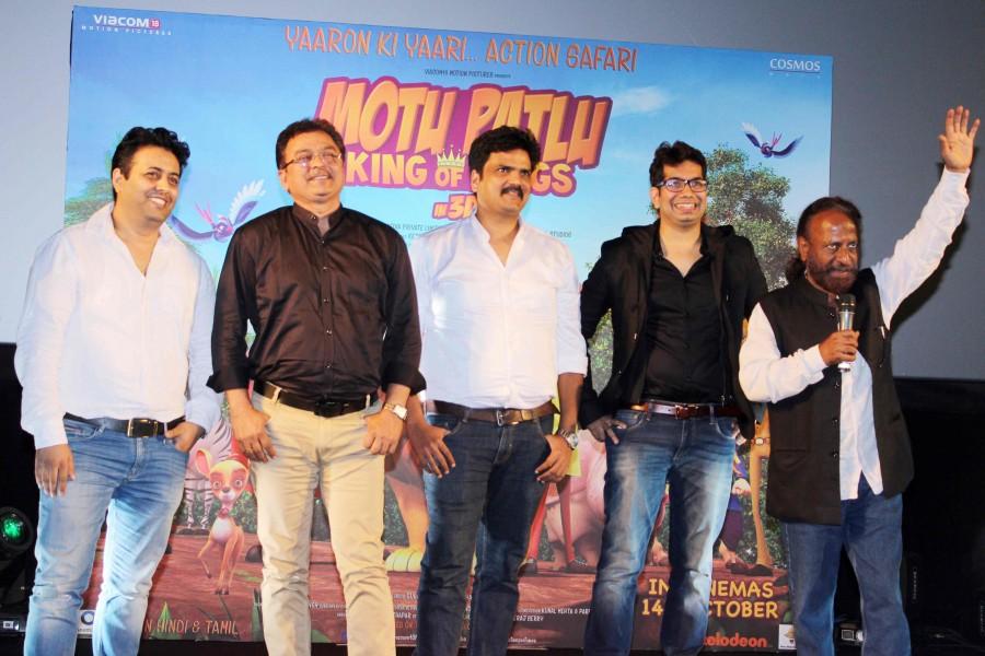 Actor Sushant Singh Rajput on Thursday launched the trailer of upcoming 3D stereoscopic animated film Sushant Singh Rajput,Motu Patlu - King Of Kings,Motu Patlu - King Of Kings trailer,Motu Patlu,Motu Patlu trailer,Motu Patlu trailer launch,Motu Patlu trailer launch pics,Motu Patlu trailer launch images,Motu Patlu trailer launch photos,Motu Patlu trailer