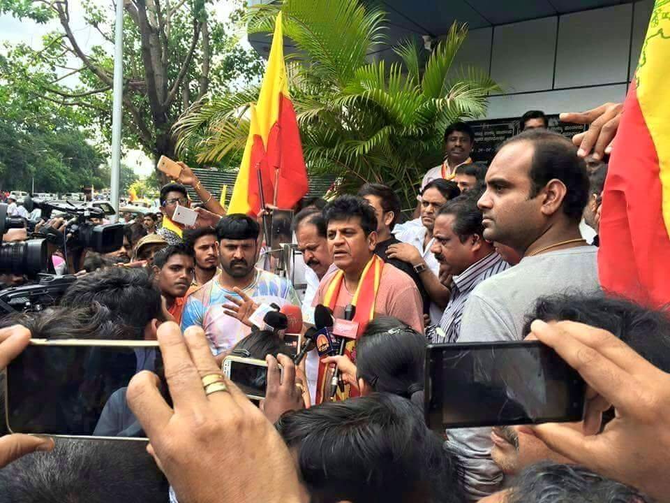 Cauvery water war: Puneeth Rajkumar, Darshan, Jaggesh support Karnataka Bandh. Puneeth Rajkumar,Darshan,Jaggesh,Karnataka Bandh,Cauvery water war,Cauvery water,Cauvery water dispute,cauvery water issue,cauvery water to tamil nadu