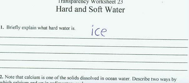 funny student answers