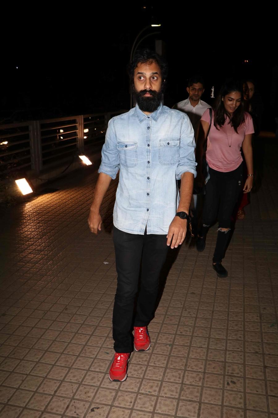 Bollywood movie Baar Baar Dekho special screening held at Juhu, PVR. Celebs like Sidharth Malhotra, Katrina Kaif, Ranveer Singh, Harshvardhan Kapoor, Zoya Akhtar, Pooja Hegde and others attended the event. Sidharth Malhotra,Katrina Kaif,Ranveer Singh,Baar Baar Dekho special screening,Baar Baar Dekho,Baar Baar Dekho special screening pics,Baar Baar Dekho special screening images,Baar Baar Dekho special screening photos,Baar Baar Dekho special screening pictu