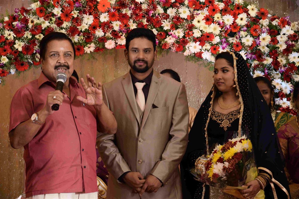 Chennai Social activist Abdul Ghani Wedding Reception held in Chennai. Celebs like Sivakumar, Ilayaraja, Karthik Raja, Lakshmy Ramakrishnan, Nassar, Aari, Vasanth, Palam Kalyanasundaram, Vivek, Regeena Jeppiaar, VGP Santhosham, Vijay Kumar IAS, Karthick Srinivasan, Sagayam IAS, Lakshmi, Honorable justice Valinayagam, Devasagayam IAS, R. Nataraj IPS, Apsara Reddy and others graced the event. Sivakumar,Lakshmy Ramakrishnan,Ilayaraja,Karthik Raja,Abdul Ghani,Abdul Ghani wedding,Abdul Ghani wedding Reception,Abdul Ghani marriage