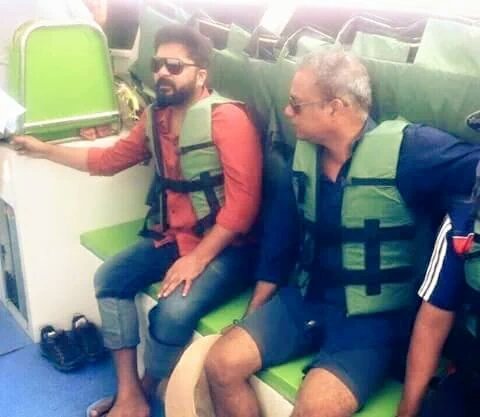 The smash hit number Simbu,Manjima Moha,Simbu and Manjima Moha,Thalli Pogathey,Thalli Pogathey song,Thalli Pogathey song shooting,Thalli Pogathey shooting,Thalli Pogathey in Bangkok,Accham Yenbathu Madamaiyada,Gautham Vasudev Menon,Gautham Menon
