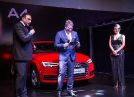 Nimrat Kaur,Ravi Shastri,Nimrat Kaur and Ravi Shastri,Audi A4,Audi A4 launch,Indian Cricketer Ravi Shastri,Mr Joe King,Audi A4 launch pics,New Audi A4,Audi A4 launch images,Audi A4 launch stills,Audi A4 launch pictures