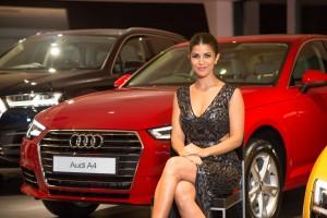 Nimrat Kaur,Ravi Shastri,Nimrat Kaur and Ravi Shastri,Audi A4,Audi A4 launch,Indian Cricketer Ravi Shastri,Mr Joe King,Audi A4 launch pics,New Audi A4,Audi A4 launch images,Audi A4 launch stills,Audi A4 launch pictures