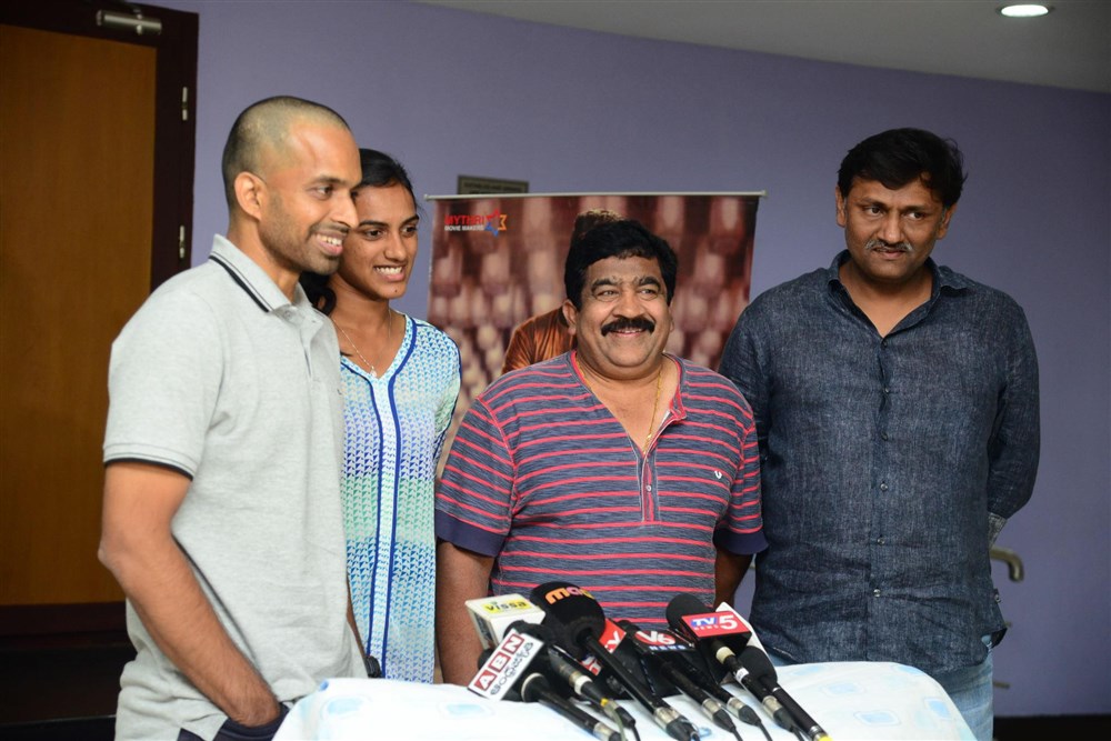 RIO Olympics 2016 World Badminton Champion and Silver Medalist PV Sindhu with her Coach Pullela Gopichand watched NTR’s Janatha Garage film at Prasad Labs in Hyderabad. Producer Naveen Yerneni graced the event. Jr Ntr,Janatha Garage,PV Sindhu,Pullela Gopichand,PV Sindhu and Pullela Gopichand,NTR’s Janatha Garage,PV Sindhu watches Jr Ntr's Janatha Garage,Pullela Gopichand watches Jr Ntr's Janatha Garage,Silver Medalist PV Sindhu