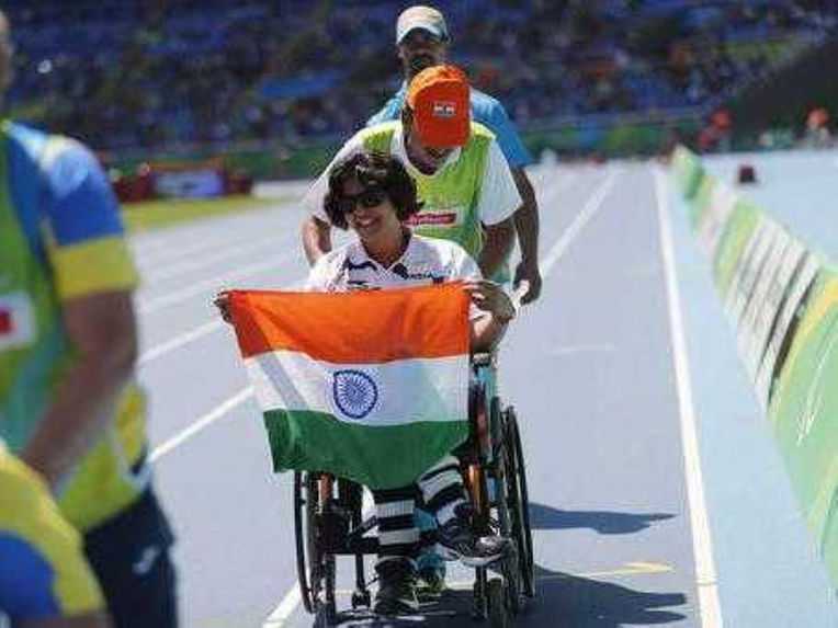 India's Deepa Malik bagged a silver medal in the women's shotput F53 event at the 2016 Rio Paralympics Games, clinching the silver with a personal best throw of 4.61 metres here on Monday. Rio Paralympics,Rio Paralympics 2016,2016 Rio Paralympics,Deepa Malik,Deepa Malik bags silver,Deepa Malik wins silver,Deepa Malik shotput,Paralympics Games,Rio Paralympics Games