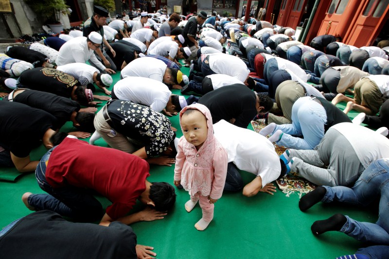 Muslims offer Eid al-Adha (Bakrid) prayers around the world. Muslims,Eid al-Adha,Eid al-Adha 2016,Eid al-Adha prayers,Eid al-Adha celebrations,Eid al-Adha celebrations around the world,Bakrid,Bakrid celebrations,Bakrid wishes,Bakrid pics,Bakrid images,Bakrid photos,Bakrid stills
