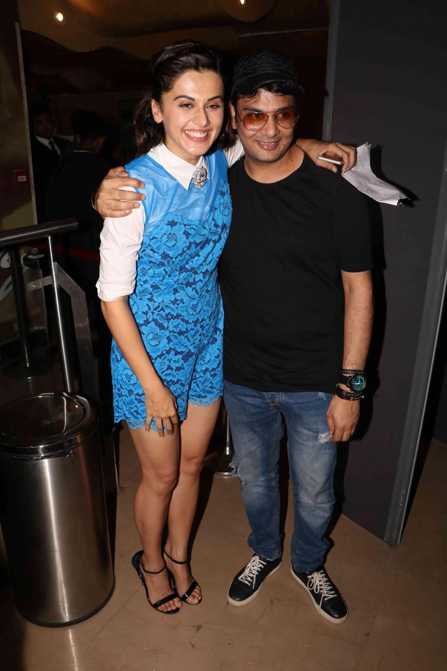 The recent screening of Pink was a star-studded affair. Bollywood stars like Taapsee Pannu, Kirti Kulhari, Andrea Tariang, Ratan Rajput, Shoojit Sircar, Anuj Sachdeva, Upen Patel, Rashmi Sharma, Angad Bedi were spotted at the special screening of Pink movie. Pink special screening,Pink,Taapsee Pannu,Kirti Kulhari,Andrea Tariang,Ratan Rajput,Shoojit Sircar,Anuj Sachdeva,Upen Patel,Rashmi Sharma,Pink special screening pics,Pink special screening images,Pink special screening photos,Pink special screening stills