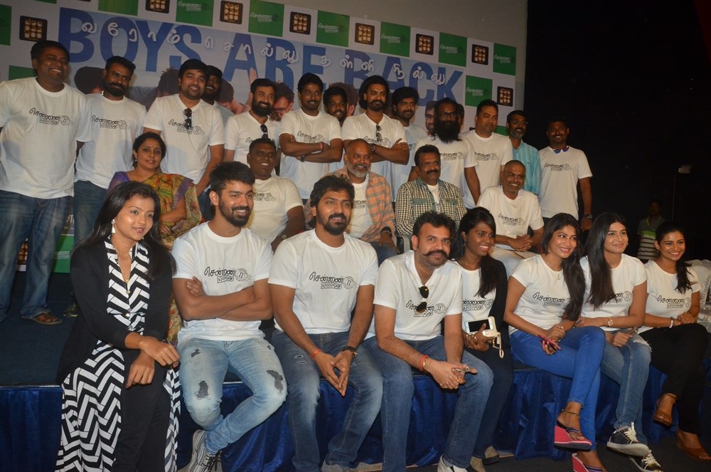 Venkat Prabhu,Yuvan Shankar,Premgi Amaren,Chennai 28,Chennai 28 part 2,Chennai 28 2,Chennai 28 2nd Innings,Anjena Kirti,Vijayalakshmi,Inigo Prabakaran,Shanthini Mathivanan,Aravind Akash,Kalyan,Vaibhav Reddy,Madhan Karky,Vijay Vasanth,Nithin Sathya,Mahat R
