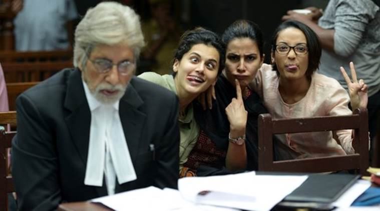 Pink is an upcoming courtroom drama–thriller Bollywood film directed by Aniruddha Roy Chowdhury, written by Ritesh Shah and produced by Rashmi Sharma and Shoojit Sircar under the Rashmi Sharma Telefilms Limited banner. The film stars Amitabh Bachchan, Taapsee Pannu, Kirti Kulhari, Andrea Tariang, Angad Bedi, Raashul Tandon, Tushar Pandey, Vijay Verma, Piyush Mishra and Dhritiman Chatterjee. Amitabh Bachchan,Taapsee Pannu,Amitabh Bachchan and Taapsee Pannu,Pink,Bollywood movie Pink,Pink movie stills,Pink movie pics,Pink movie images,Pink movie pictures,Pink stills,Pink pics,Pink images,Pink pictures
