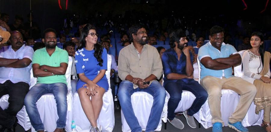 Tamil movie Kadavul Irukan Kumaru Teaser Launch event held in Chennai. Celebs like GV Prakash Kumar, Santhanam, Nikki Galrani, M Rajesh, Anandhi, Robo Shankar, T Siva, Sakthi Saravanan, Singampuli, Nassar, Vivek Harshan, Kalaipuli S Thanu, Ponram, PL Thenappan, Fivestar Kathiresan, Sasi and others graced the event. Kadavul Irukan Kumaru,Kadavul Irukan Kumaru Teaser,Kadavul Irukan Kumaru Teaser Launch,GV Prakash Kumar,Santhanam,Nikki Galrani,M Rajesh,Anandhi,Robo Shankar,T Siva,Sakthi Saravanan,Singampuli,Nassar,Vivek Harshan,Kadavul Irukan Kumaru Teaser Launch pics