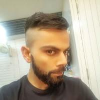 Virat Kohli,Kohli,Virat Kohli flaunts new hairstyle,Kohli flaunts new hairstyle,Virat Kohli new hairstyle,Kohli new hairstyle,Virat Kohli hairstyle,Kohli hairstyle,New Zealand series,India vs New Zealand,New Zealand vs India,Virat Kohli pics,Virat Kohli i