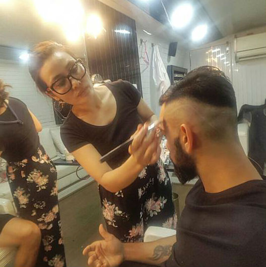 Virat Kohli,Kohli,Virat Kohli flaunts new hairstyle,Kohli flaunts new hairstyle,Virat Kohli new hairstyle,Kohli new hairstyle,Virat Kohli hairstyle,Kohli hairstyle,New Zealand series,India vs New Zealand,New Zealand vs India,Virat Kohli pics,Virat Kohli i