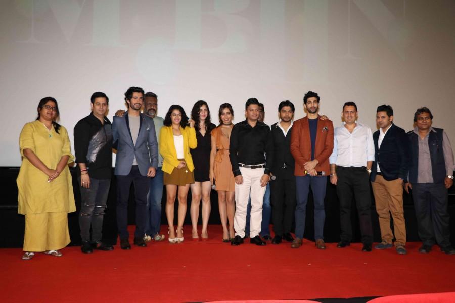 Bollywood movie Tum Bin 2 teaser launched last night. Celebs like Aashim Gulati, Neha Sharma, Aditya Seal, Bhushan Kumar, Krishan Kumar, Ajay Kapoor and others graced the event. Neha Sharma,Aditya Seal,Tum Bin 2 teaser launch,Tum Bin 2 teaser,Tum Bin 2 teaser launch pics,Tum Bin 2 teaser launch images,Tum Bin 2 teaser launch photos,Tum Bin 2 teaser launch stills,Tum Bin 2 teaser launch pictures