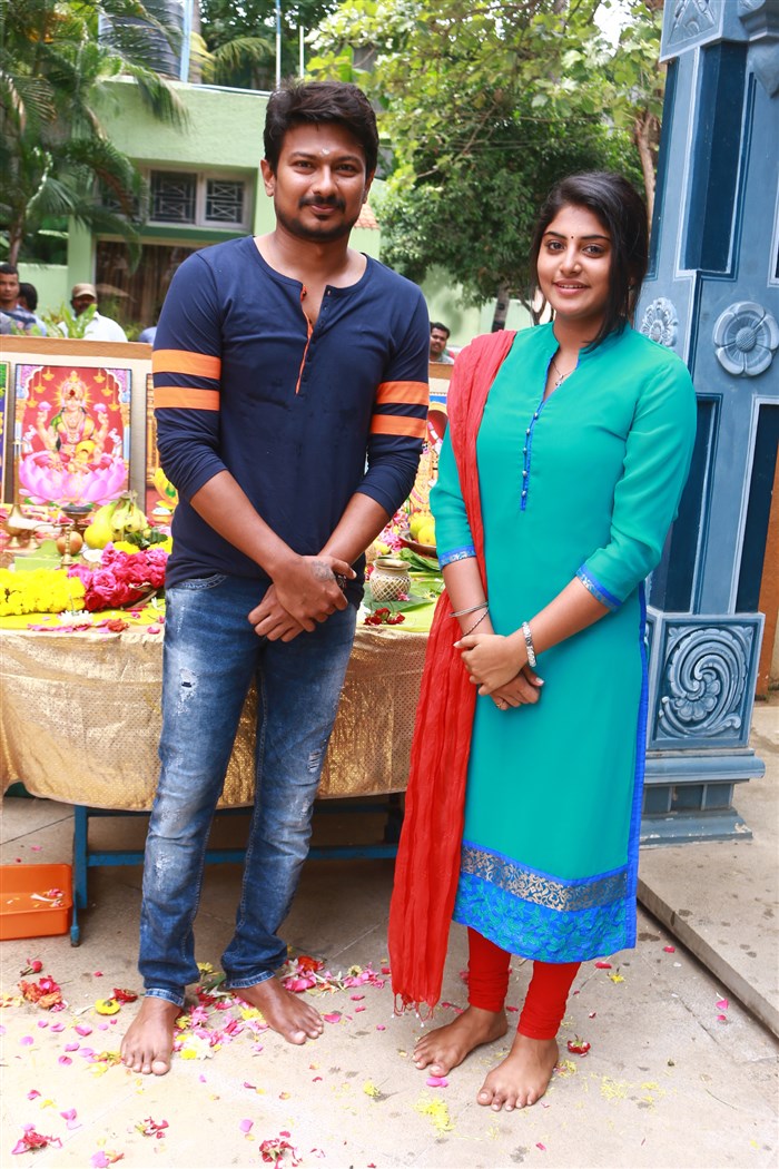 Udhayanidhi Stalin, Manjima Mohan's New movie launched under Lyca Productions No 9 in Chennai. Celebs like Udhayanidhi Stalin, Manjima Mohan, Director Gaurav Narayanan, Producer Raju Mahalingam, Arvind Singh, RK Suresh and others graced the event. Udhayanidhi Stalin,Manjima Mohan,Udhayanidhi Stalin and Manjima Mohan,Udhayanidhi Stalin new movie,Udhayanidhi Stalin new movie launch,Gaurav Narayanan,Raju Mahalingam,Arvind Singh,RK Suresh