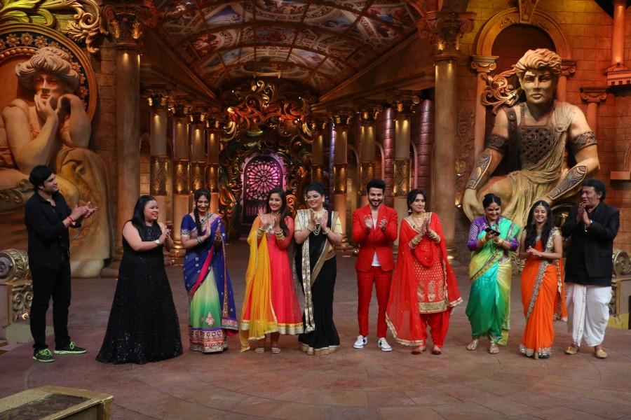 COLORS' popular show Comedy Night Bachao has witnessed a lot of popular actors facing a volley of jokes directed at them by the wacky brigade of comedians. Comedy Nights Bachao,comedy nights bachao cast,Krishnadasi,Udann,COLORS popular show,Indira Krishnan,Uday Tikekar,Sana Amin Sheikh,Vidhi Pandya,Meera Deosthale,Prachi Pathak,Sasural Simar,Dheeraj Dhoopar