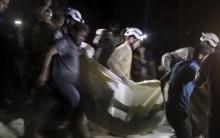 Volunteers of Syria's civil defense teams are often first on the scene to the chaos of civil war.