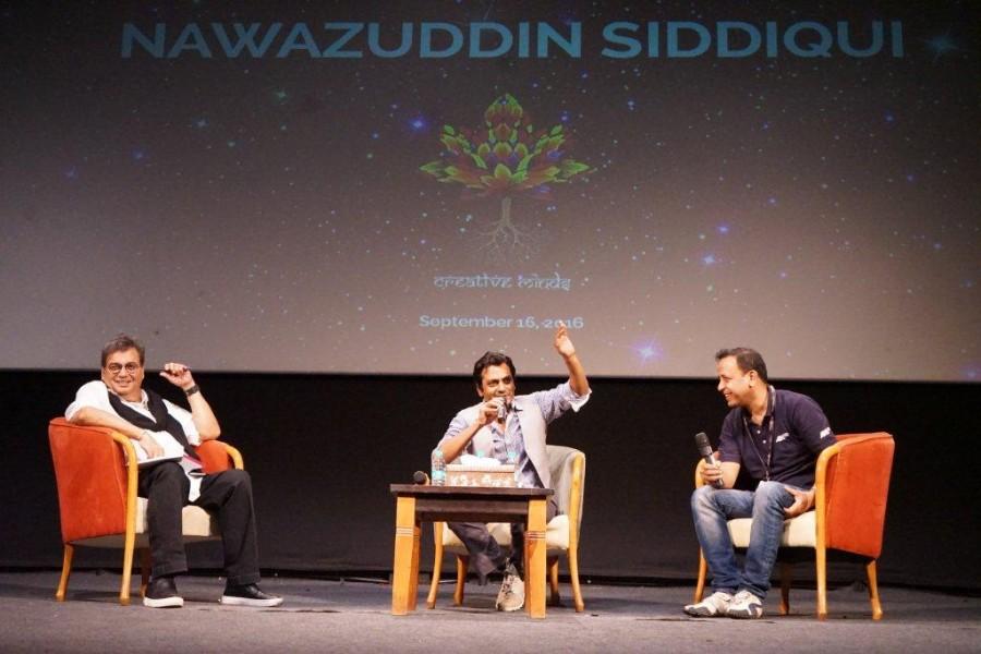 Nawazuddin Siddiqui interacted with the students of Whistling Woods International (WWI) as a part of the 5th Veda cultural hub. Nawazuddin Siddiqui,Nawazuddin Siddiqui at 5th Veda cultural hub,5th Veda cultural hub,5th Veda Session,Whistling Woods International,WWI,Nawazuddin Siddique pics,Nawazuddin Siddique images,Nawazuddin Siddique photos,Nawazuddin Siddique stills,Nawazuddin