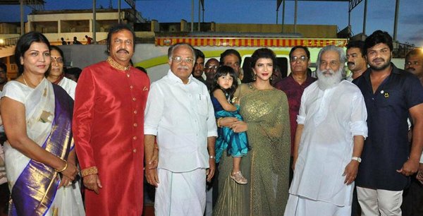 Telugu Actor Mohan Babu 40 Years Celebration event held in Vizag. Celebs like Chiranjeevi, Venkatesh, Charmi, KJ Yesudas, T Subbarami Reddy, Manchu Vishnu, Manchu Lakshmi, Manoj, Sridevi, Boney Kapoor, Dasari Narayana Rao, Allu Sirish, Brahmanandam, Sunil, Raghu Babu, Paruchuri Gopalakrishna, Ali, Posani Krishna Murali, Raja Ravindra, Pranathi Reddy, Nirmala Devi, D Suresh Babu, Viranica Manchu, Nagababu, PJ Kurien, B Gopal, Jhansi, Raj Tarun, HD Kumaraswamy, K Raghavendra Rao, Ravi Raja Pinisetty, Nikhil Siddharth, Pragya Jaiswal, Mani Sharma, Sai Dharam Tej, Allu Aravind and others graced the event. Chiranjeevi,Venkatesh,Mohan Babu 40,Mohan Babu,Mohan Babu 40 years,Chiranjeevi,Venkatesh,Charmi,KJ Yesudas,T Subbarami Reddy,Manchu Vishnu,Manchu Lakshmi,Manoj,Sridevi,Boney Kapoor,Dasari Narayana Rao,Allu Sirish,Brahmanandam,Sunil,Raghu Babu