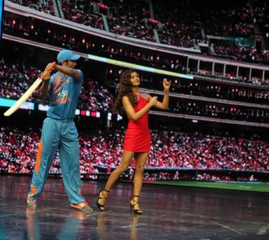 Bollywood actor Sushant Singh Rajput promotes 'M.S. Dhoni: The Untold Story' on the sets of 'Dance+'.