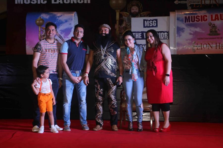 Music Launch of Film MSG - The Warrior Lion Heart By Saint Dr. Gurmeet Ram Rahim Singh Music Launch of Film MSG,MSG - The Warrior Lion Heart,Saint Dr. Gurmeet Ram Rahim Singh,Dr. Gurmeet Ram Rahim Singh,Gurmeet Ram Rahim Singh