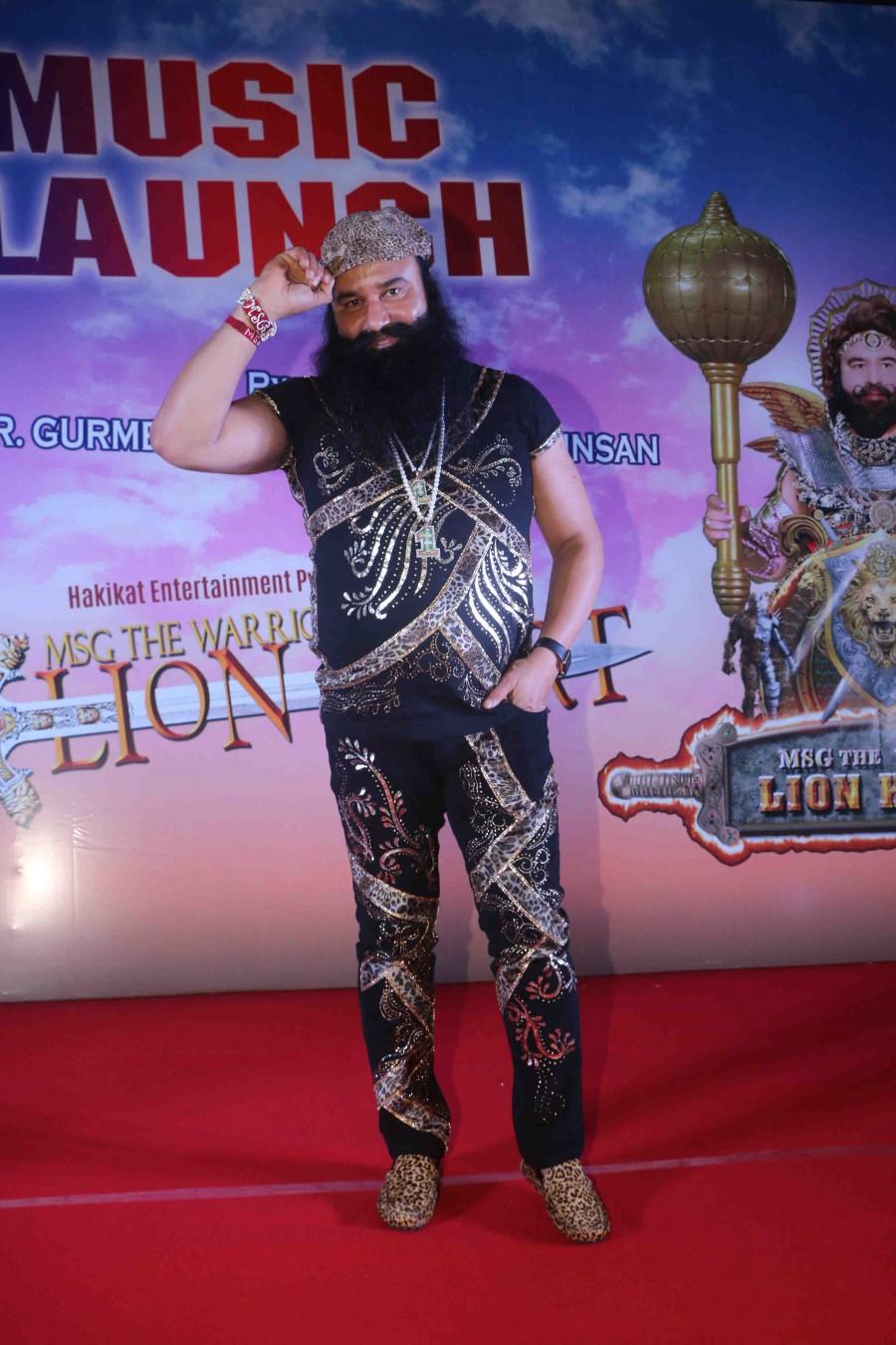 Music Launch of Film MSG - The Warrior Lion Heart By Saint Dr. Gurmeet Ram Rahim Singh Music Launch of Film MSG,MSG - The Warrior Lion Heart,Saint Dr. Gurmeet Ram Rahim Singh,Dr. Gurmeet Ram Rahim Singh,Gurmeet Ram Rahim Singh