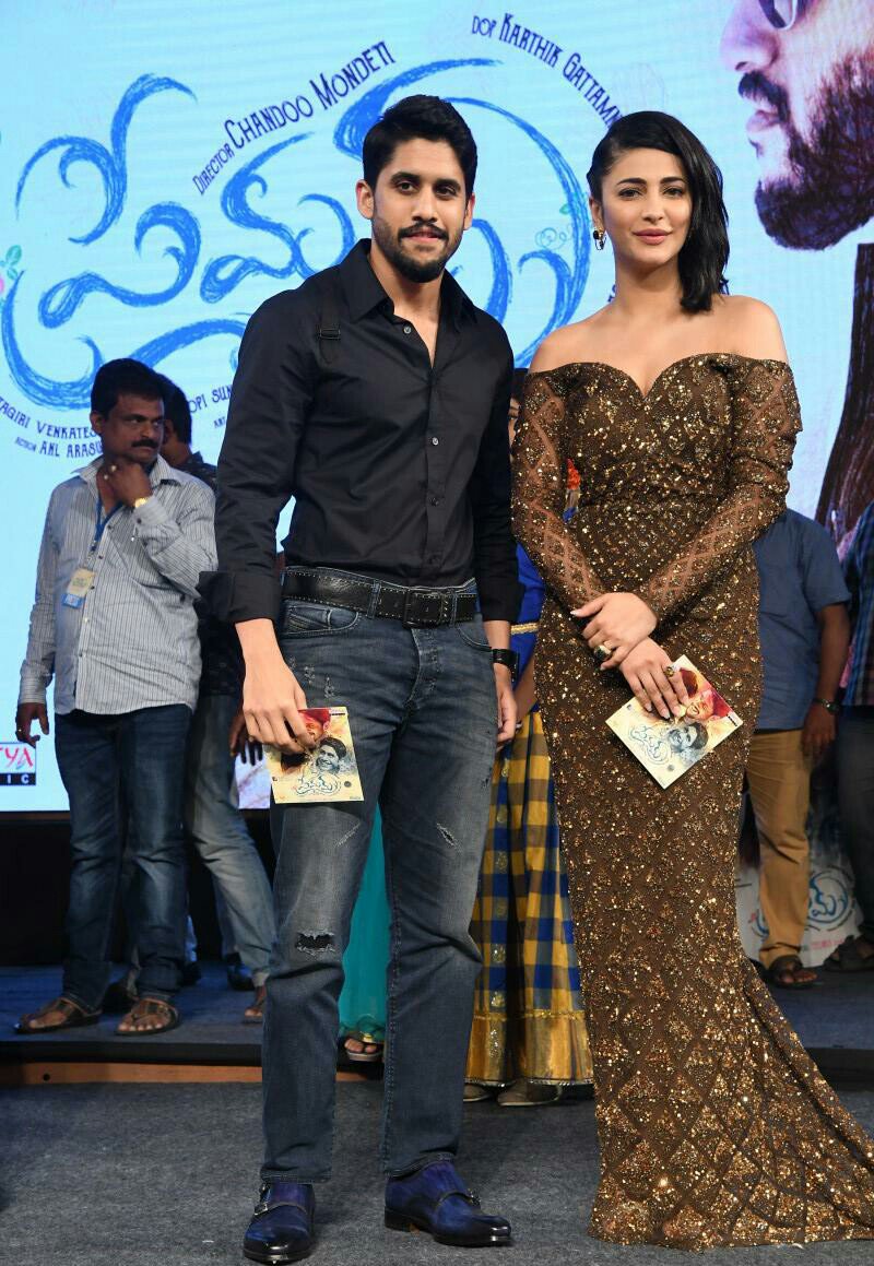 Telugu movie Premam Music Launch event held at Hyderabad. Celebs like Nagarjuna, Akhil Akkineni, Naga Chaitanya, Madonna Sebastian, Shruti Haasan, Naga Vamsi Suryadevara, Chandoo Mondeti, Gopi Sunder, PDV Prasad, Karthik Ghattamaneni, Rajesh Murugesan, Brahmaji, Kotagiri Venkateswara Rao, Avantika Vandanapu, Narra Srinu, KL Damodar Prasad, Prasad V. Potluri, Nikhil Siddharth, BV Nandini Reddy, S Radha Krishna, Suma, Dasari Narayana Rao, Naresh Iyer, Shree Mani, Alphonse Putharen, Purna chary, Vanamali, Vijay Yesudas, Krishna Madineni, Haricharan, Sachin Warrier, Karthik, Ranjith, Ramajogayya Sastry and others graced the event. Premam,Premam music launch,Premam music launch pics,Premam music launch images,Premam music launch photos,Premam music launch stills,Premam music launch pictures,Premam audio launch,Premam audio launch pics,Premam audio launch images,Premam audio launch p