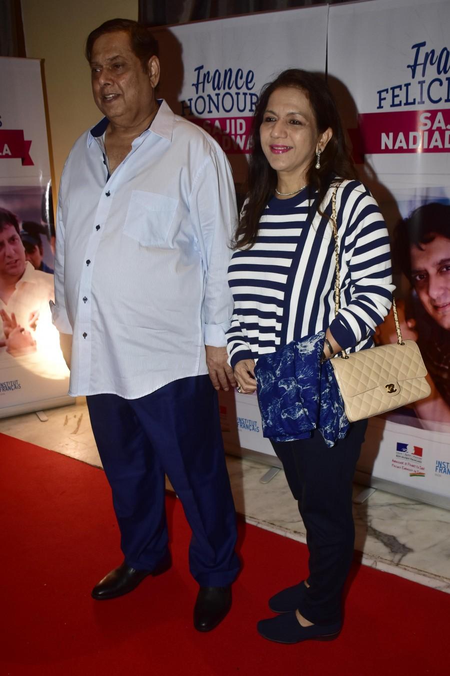 The event last evening was graced by Jacqueline Fernandez, Tiger Shroff and Jackey Shroff, Chunky Pandey, Sunil Shetty, Dvaid Dhawan and Vishal Bhardwaj. Jacqueline Fernandez,Tiger Shroff,Jackey Shroff,Chunky Pandey,Sunil Shetty,Dvaid Dhawan,Vishal Bhardwaj,Sajid Nadiadwalla,French honoring ceremony,Sajid Nadiadwalla French honoring ceremony,French honour for Sajid Nadiadwala