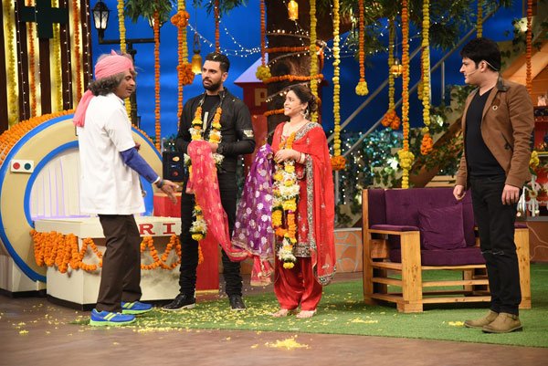 Star cricketer Yuvraj Singh, who will be seen on Sumona Chakraborty,Sumona Chakraborty weds Yuvraj Singh,Yuvraj Singh,Yuvraj Singh wedding,Yuvraj Singh marriage,yuvraj singh hazel keech,Hazel Keech,Sumona Chakraborty pics,The Kapil Sharma Show