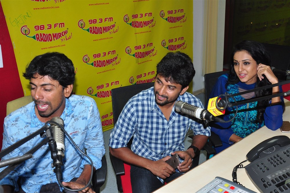 Nani, Anu Emmanuel promotes Majnu movie at Radio Mirchi. Nani,Anu Emmanuel,Majnu,Majnu movie promotions,Nani and Anu Emmanuel,Nani at Radio Mirchi,Anu Emmanuel at Radio Mirchi,Majnu promotions,Majnu promotions pics,Majnu promotions images,Majnu promotions photos,Majnu promotions stills,Majnu promotions pictures