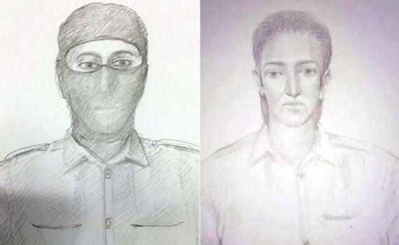 Multiple security agencies continued their hawk-eyed vigil on Friday to apprehend the five-or-six masked persons sighted in Uran village here by some students early on Thursday with the Maharashtra Police releasing sketches of two suspects, officials said.