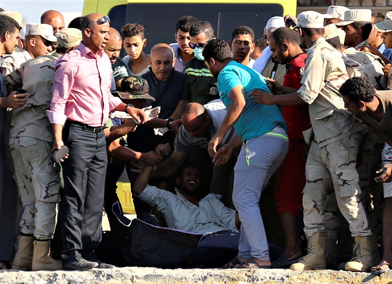 Hundreds of migrants may have perished after a wooden vessel capsized in the Mediterranean Sea off Egypt, in what is the latest disaster for migrants desperate to reach Europe. Teeming migrant,boat sinks off Egypt,boat sinks in Egypt,Mediterranean Sea,migrants desperate,disaster,Egypt migrant shipwreck,Teeming migrant boat sinks,migrant boat sinks
