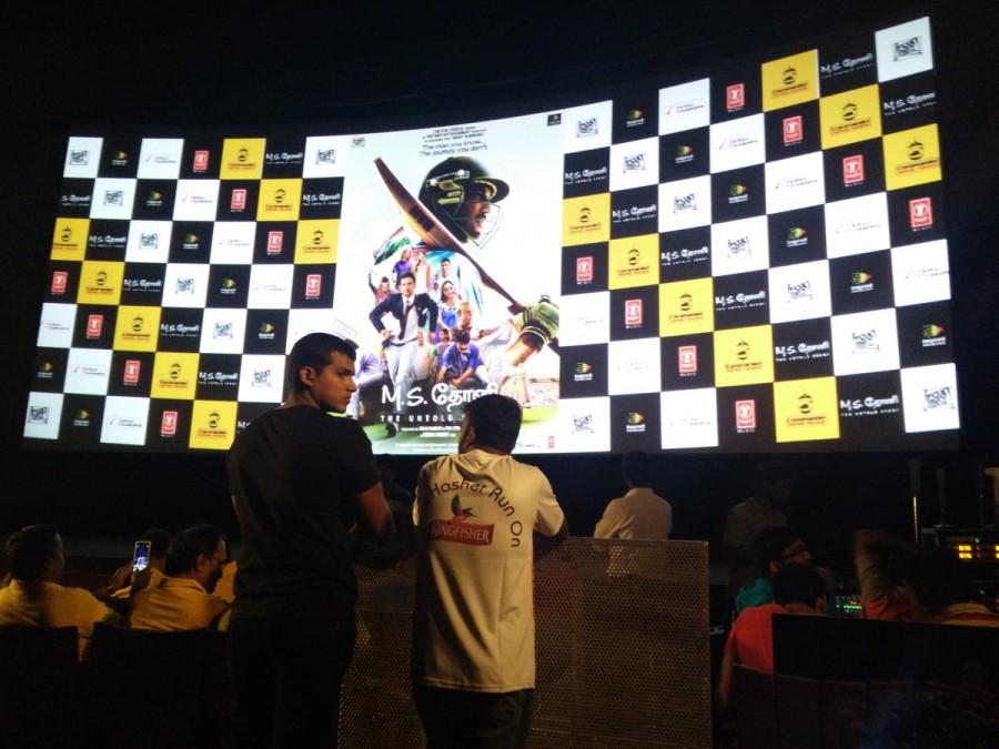 India's limited overs skipper Mahendra Singh Dhoni promotes M.S. Dhoni: The Untold Story in Chennai. Dhoni,M.S. Dhoni,MS Dhoni,M.S. Dhoni: The Untold Story,Dhoni in Chennai,MS Dhoni in Chennai,Dhoni promotes M.S. Dhoni movie,Sushant Singh Rajput,Mahendra Singh Dhoni