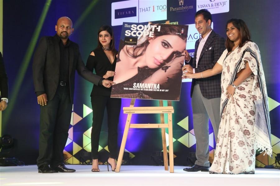 South Scope Lifestyle Awards 2016 event held at Chennai. Celebs like Vijay Sethupathi, Samantha Ruth Prabhu, Latha Rajinikanth, Aishwarya Dhanush, Soundarya Ashwin, Madhumitha, Manchu Lakshmi, Sanjana Galrani, Mariazeena Johnson, Raashi Khanna and others graced the event. South Scope Lifestyle Awards 2016,South Scope Lifestyle Awards,Vijay Sethupathi,Samantha Ruth Prabhu,Latha Rajinikanth,Aishwarya Dhanush,Soundarya Ashwin,Madhumitha,Manchu Lakshmi,Sanjana Galrani,Mariazeena Johnson,Raashi Khanna