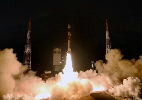 An Indian Polar Satellite Launch Vehicle (PSLV) rocket on Monday morning lifted off successfully with the country's weather satellite SCATSAT-1 and seven others.