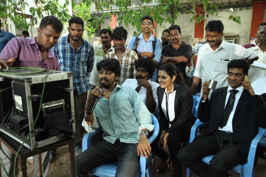 'Thittam Poattu Thirudura Kootam', a film on the most popular game and the happenings around the film, shot a very important sequence of the film involving all the artiste including The Hero Thittam Poattu Thirudura Kootam,Chandran,Kayal Chandran,Satna Titus,Thittam Poattu Thirudura Kootam working stills,Thittam Poattu Thirudura Kootam working pics,Thittam Poattu Thirudura Kootam working images,Thittam Poattu Thirudura Kootam working photos,T