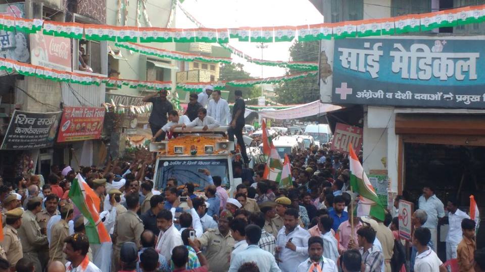 A shoe was thrown at Congress Vice President Rahul Gandhi on Monday during his ongoing 'Kisan Yatra' in Sitapur of Uttar Pradesh. Rahul Gandhi,Congress Vice President Rahul Gandhi,Kisan Yatra,Rahul Gandhi in Sitapur,Shoe hurled at Rahul Gandhi,Rahul Gandhi Shoe hurled,Shoe hurled,Rahul Gandhi during his road show