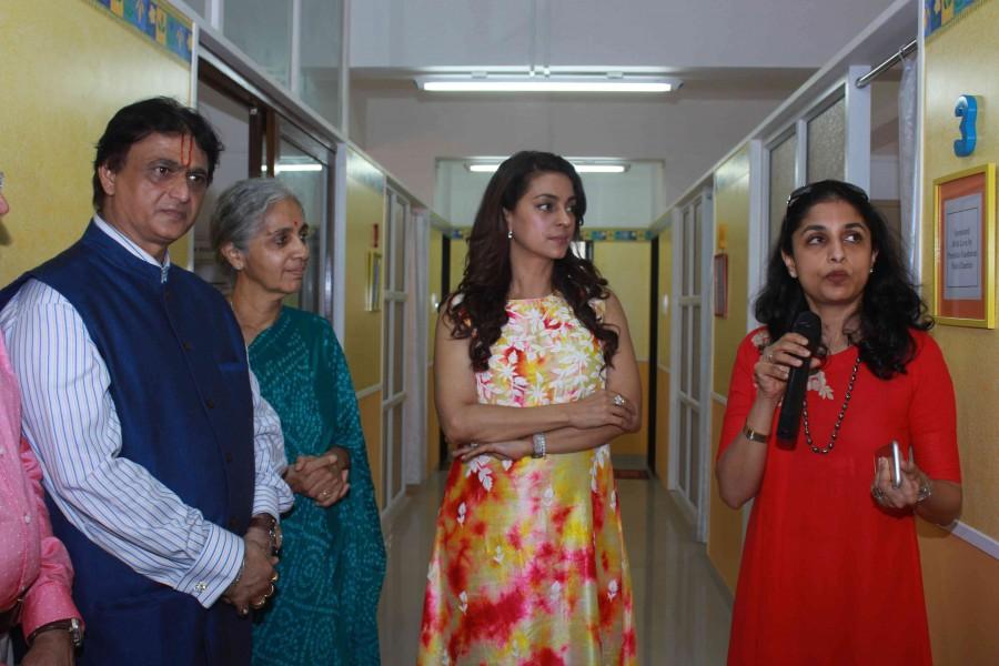 Bollywood actress Juhi Chawla inaugurates Jude India Childcare Centre. Juhi Chawla,Jude India Childcare Centre,Juhi Chawla inaugurates Jude India Childcare Centre,Juhi Chawla at Jude India Childcare Centre,Juhi Chawla pics,Juhi Chawla images,Juhi Chawla photos,Juhi Chawla stills,Juhi Chawla pictures