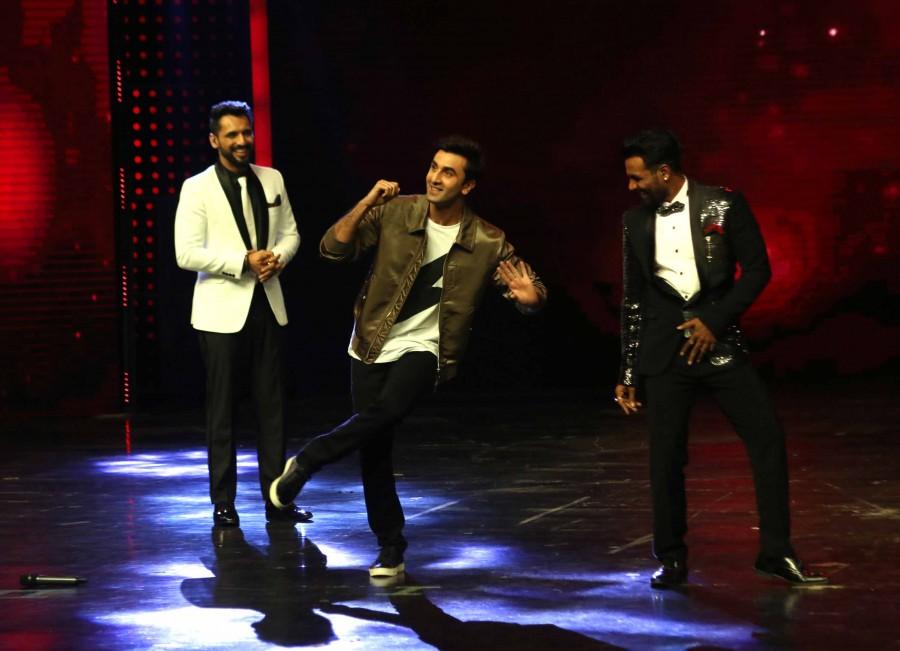 Bollywood actor Ranbir Kapoor promotes 'Ae Dil Hai Mushkil' on the set of Dance+ at RK Studio. Ranbir Kapoor,actor Ranbir Kapoor,Ae Dil Hai Mushkil,Ae Dil Hai Mushkil promotion,Ae Dil Hai Mushkil movie promotions,Ae Dil Hai Mushkil at Dance+,Dance+,Ranbir Kapoor pics,Ranbir Kapoor images,Ranbir Kapoor stills,Ranbir Kapoor pictures