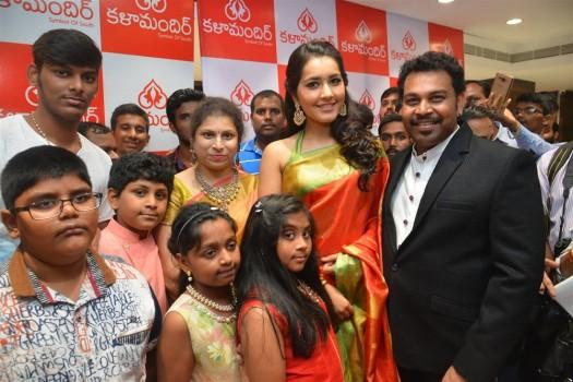 Photos of Kalamandir 25th Store Opening Ceremony at Asilmetta, Vizag Celebs like PV Sindhu, Raashi Khanna, Nivetha Thomas, Pragya Jaiswal, Ganta Srinivasa Rao Shriya Sharma, and others graced the event.