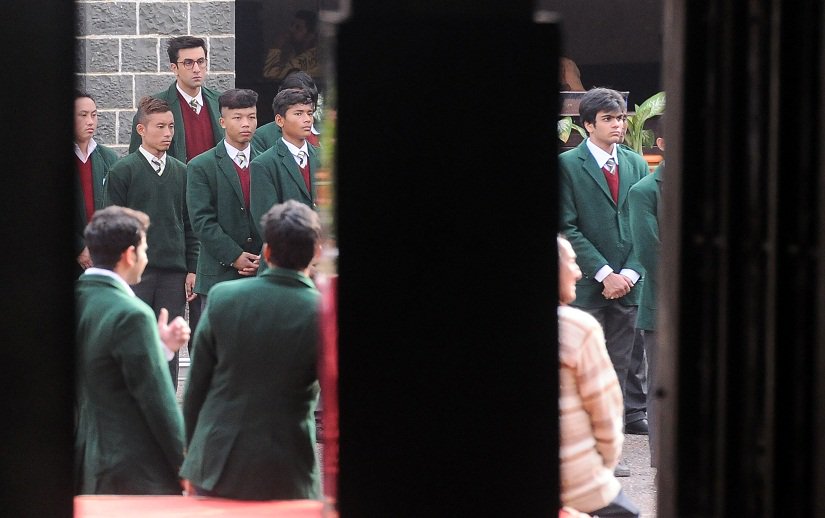 Bollywood actor Ranbir Kapoor spotted on the sets of Jagga Jasoos. Ranbir Kapoor,Ranbir Kapoor on the sets of Jagga Jasoos,Ranbir Kapoor on Jagga Jasoos,Jagga Jasoos,Jagga Jasoos on the sets,Jagga Jasoos working still,Bollywood movie Jagga Jasoos,Jagga Jasoos pics,Jagga Jasoos images,Jagga Jasoos photos,Jagga Jasoos stil