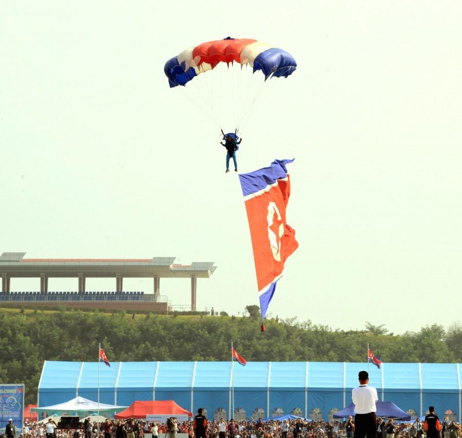 The reclusive state shows off its aviation prowess at the Wonsan Air Festival. North Korea air show pictures,North Korea air show pics,North Korea air show images,North Korea air show stills,air show pictures,air show pics,air show images,air show stills,first international air show pictures,first international air show pics,Wonsan