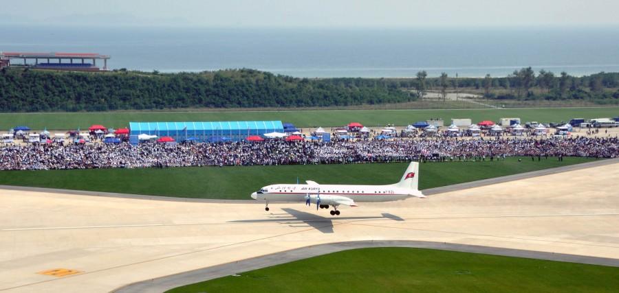 The reclusive state shows off its aviation prowess at the Wonsan Air Festival. North Korea air show pictures,North Korea air show pics,North Korea air show images,North Korea air show stills,air show pictures,air show pics,air show images,air show stills,first international air show pictures,first international air show pics,Wonsan