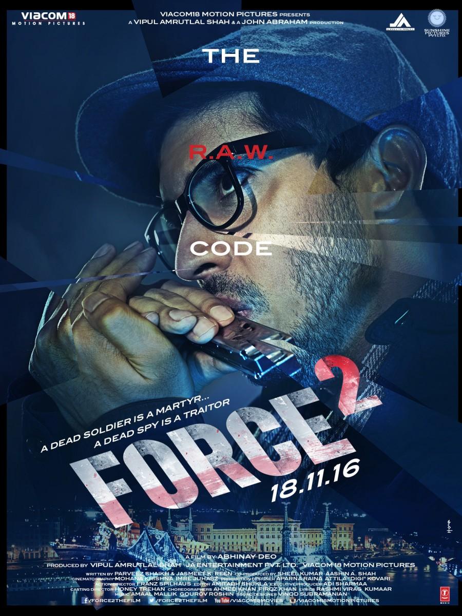 The makers of Force 2 unveiled the first poster of the film and it has left us wanting more! The poster, showcases lead protagonist John Abraham with a loaded gun, all ready to shoot. John Abraham,Force 2 first look poster,Force 2,Force 2 first look,Force 2 poster,Force 2 pics,Force 2 images,Force 2 photos,Force 2 stills,Force 2 pictures,Sonakshi Sinha,John Abraham and Sonakshi Sinha