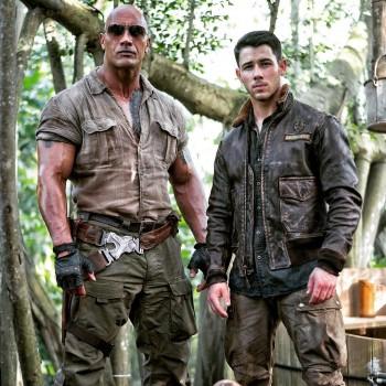 Actor Dwayne Johnson has introduced Nick Jonas as his latest co-star on the set of 