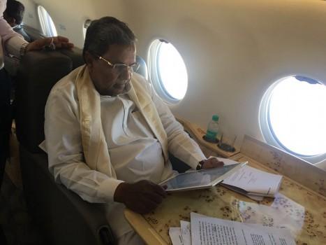 Cauvery Issue: Siddaramaiah on the way to Delhi to meet Tamil Nadu Ministers.