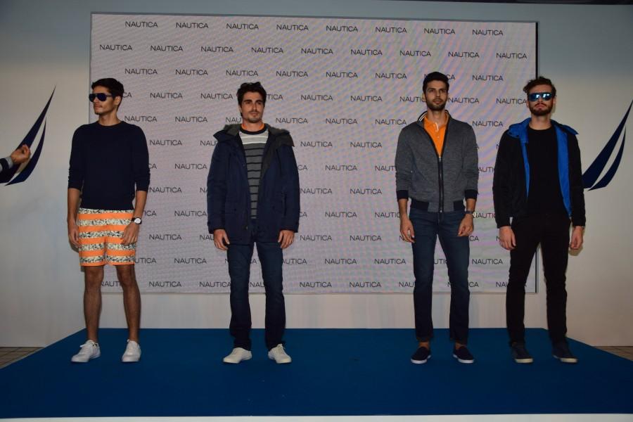 Nautica launch of new collection with actor Taapsee Pannu and Rahul Khanna. Rahul Khanna,Tapsee Pannu,Nautica launch,Nautica launch new collection,Tapsee Pannu and Rahul Khanna,Pink,Pink actress Tapsee Pannu