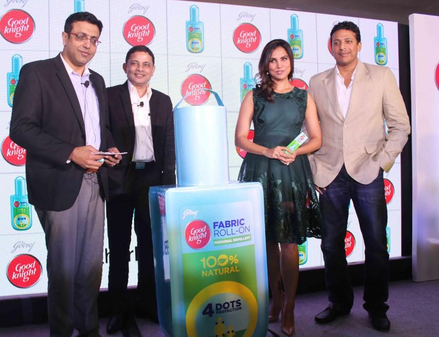 Photos of Lara Dutta and Mahesh Bhupathi launch Good Night Knight home repellents. Lara Dutta and Mahesh Bhupathi,Lara Dutta,Mahesh Bhupathi,Good Night Knight home repellents,Lara Dutta pics,Lara Dutta images,Lara Dutta photos,Lara Dutta stills,Lara Dutta pictures,Mahesh Bhupathi pics,Mahesh Bhupathi images,Mahesh Bhupathi photos,Mahesh